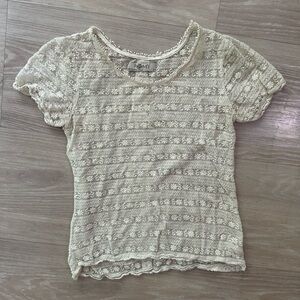 Romy Lacy White Top